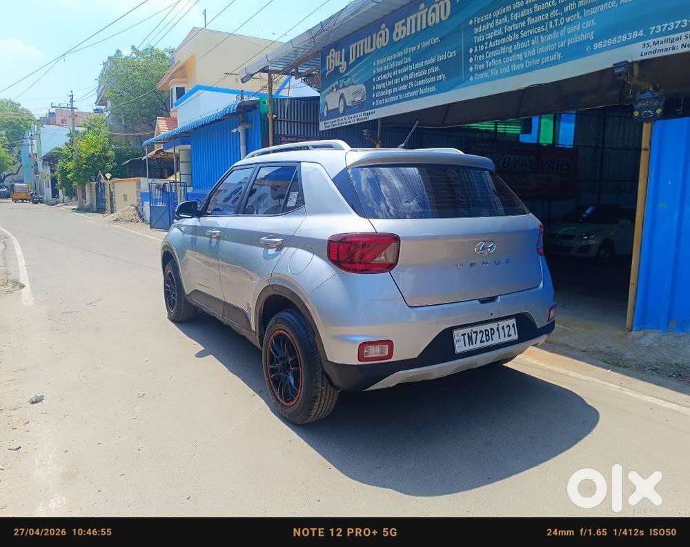 Hyundai Venue 1.2 S (o), 2019, Petrol