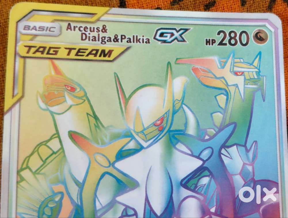 types of full art pokemon cards Arceus, Dialga & Palkia Stained Glass Holographic Card Sleeves – Kado  Supplies