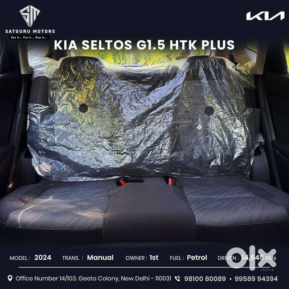 Kia Seltos Htk Plus G, 2024, Petrol