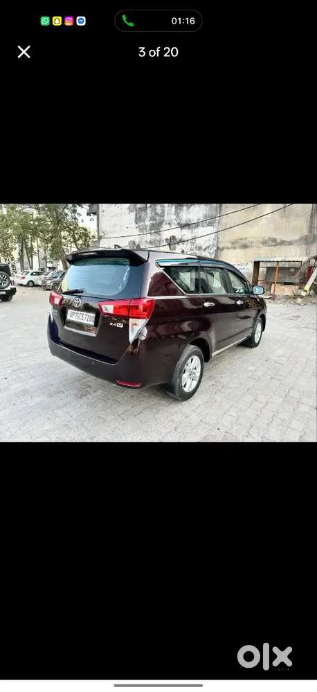 Toyota Innova Crysta 2017 Diesel 138000 Km Driven