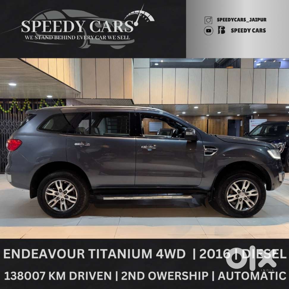 Ford Endeavour 3.2 Titanium 4x4 At, 2016, Diesel