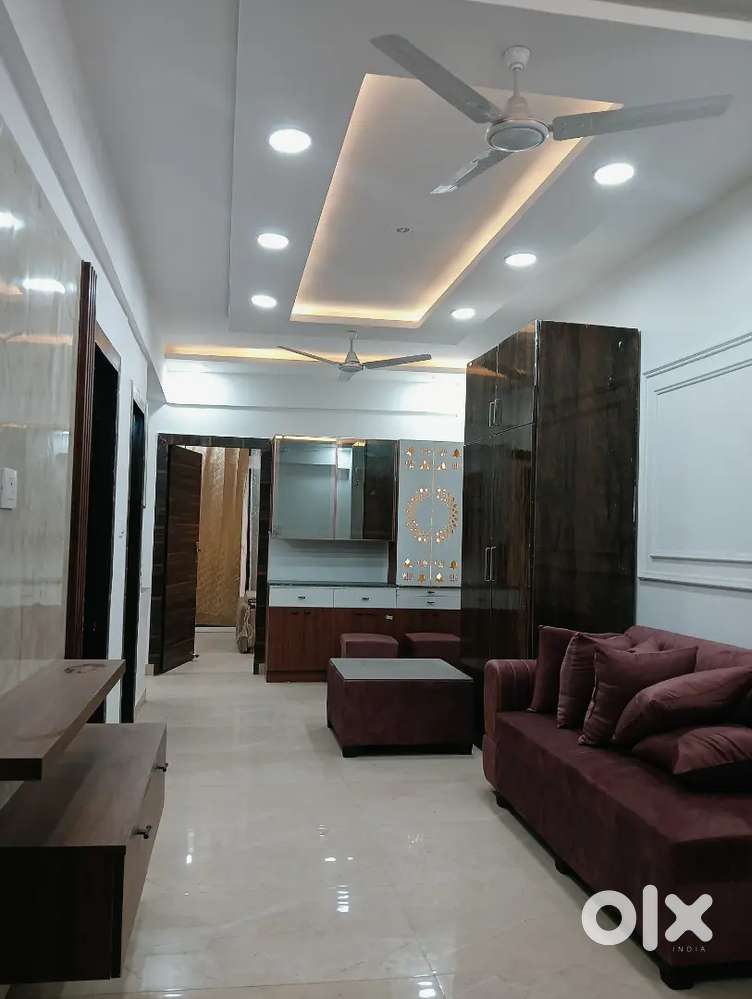 Living Room Hdb Resale With Balcony 3BHK Semi Furnished With