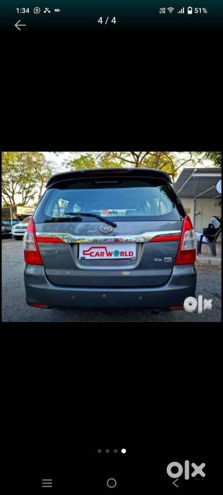 Toyota Innova 2.5 Gx 7 Str Bs-iii, 2014, Diesel