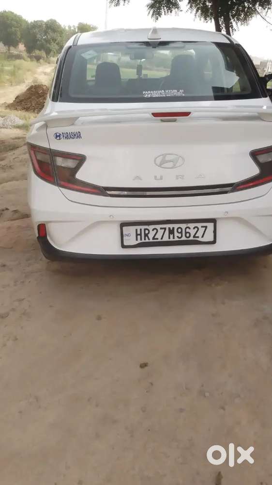Hyundai Aura 2023 Cng 32000 Km Driven Single Hand Car .