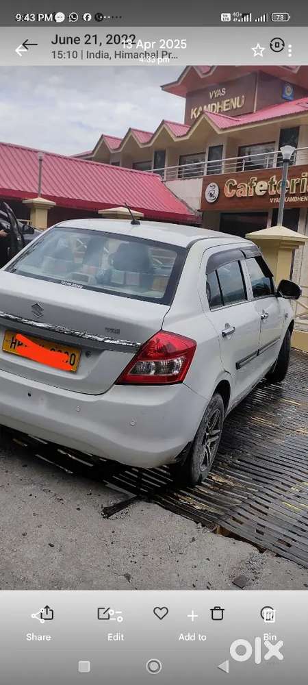 Maruti Suzuki Swift Dzire Tour 2019 Petrol Good Condition