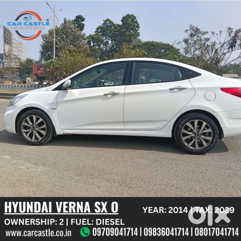 Hyundai Verna Sx Option, 2014, Diesel