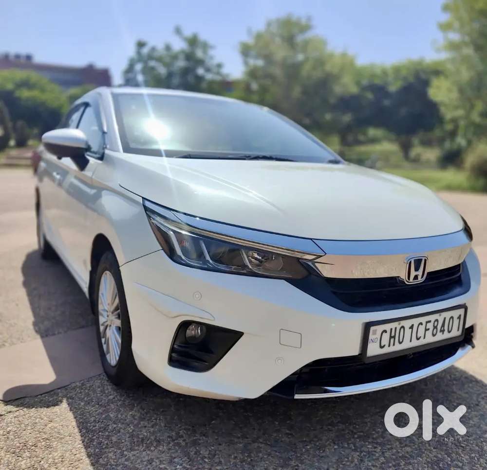 Honda City V Automatic Petrol Chandigarh Number