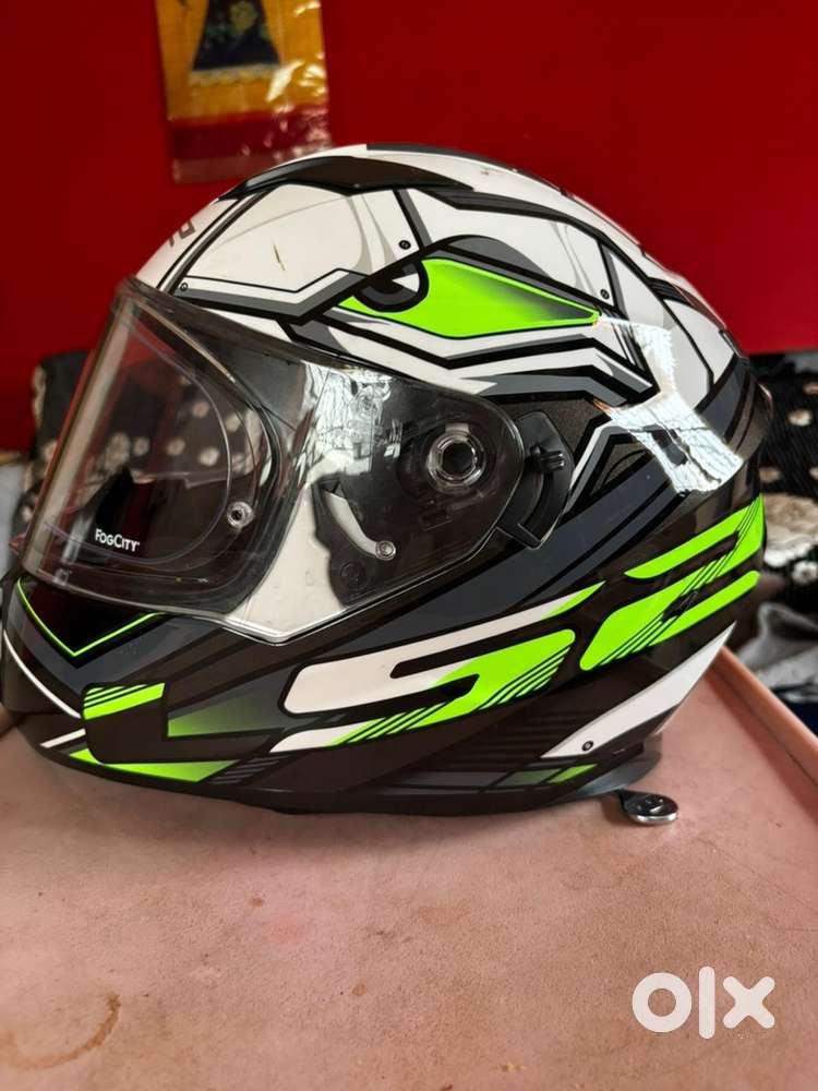 Ls2 Stream evo helmet with antifog and bluarmour HS1 bluetooth