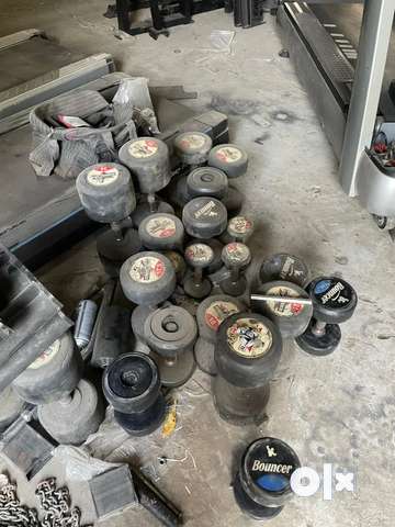 Second hand best sale dumbbells olx