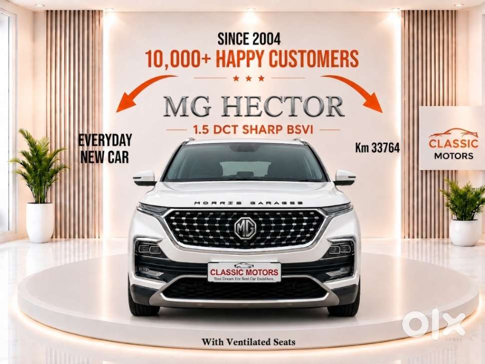 Mg Hector Sharp Dct Petrol, 2021, Petrol