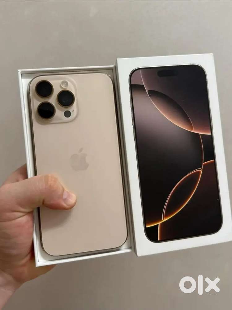IPHONE 16 PRO DESERT COLOUR HURRY UP
