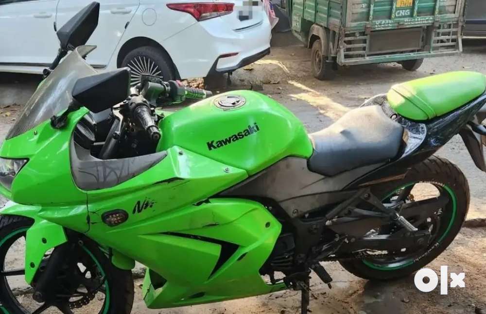 Kawasaki ninja 250r green Motorcycles 1787005284