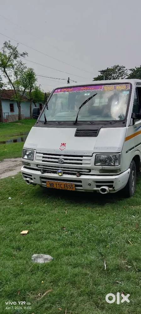 Tata Winger Diesel 2013 Power Steering All Tyre Good Condition