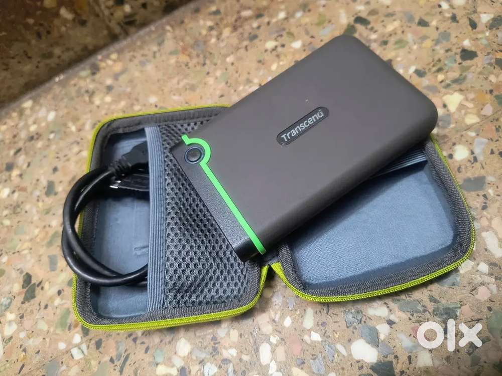 Transcend StoreJet 1TB USB 3.1 Gen 1 Portable Hard Disk Drive Compati
