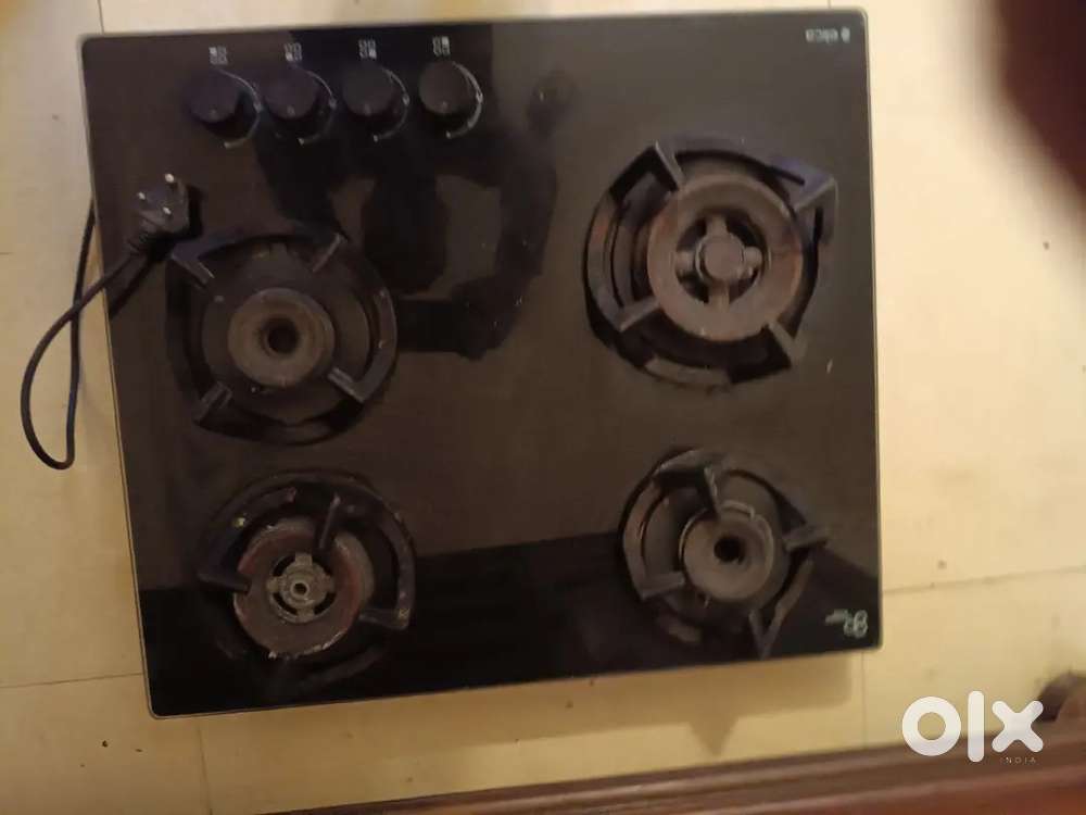 Elica electric start gar 4 burner
