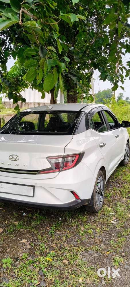Hyundai Aura Sx (o) 1.2 Petrol Mt (2020) – White, Well Maintained, Bs6