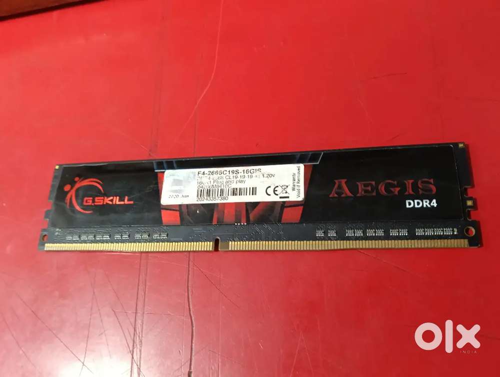 16 gb gskill gaming ram perfect working and new looking condition