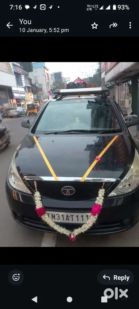 Tata Indica Vista 20110 Diesel 108000 Km Driven