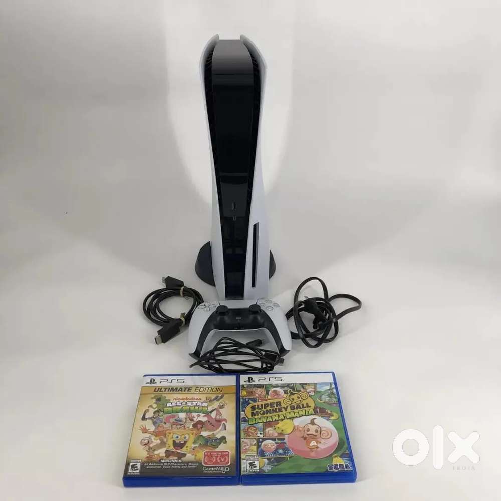 Sony PlayStation 5 Disc Edition Console 825GB - Excellent w/ Bundle +
