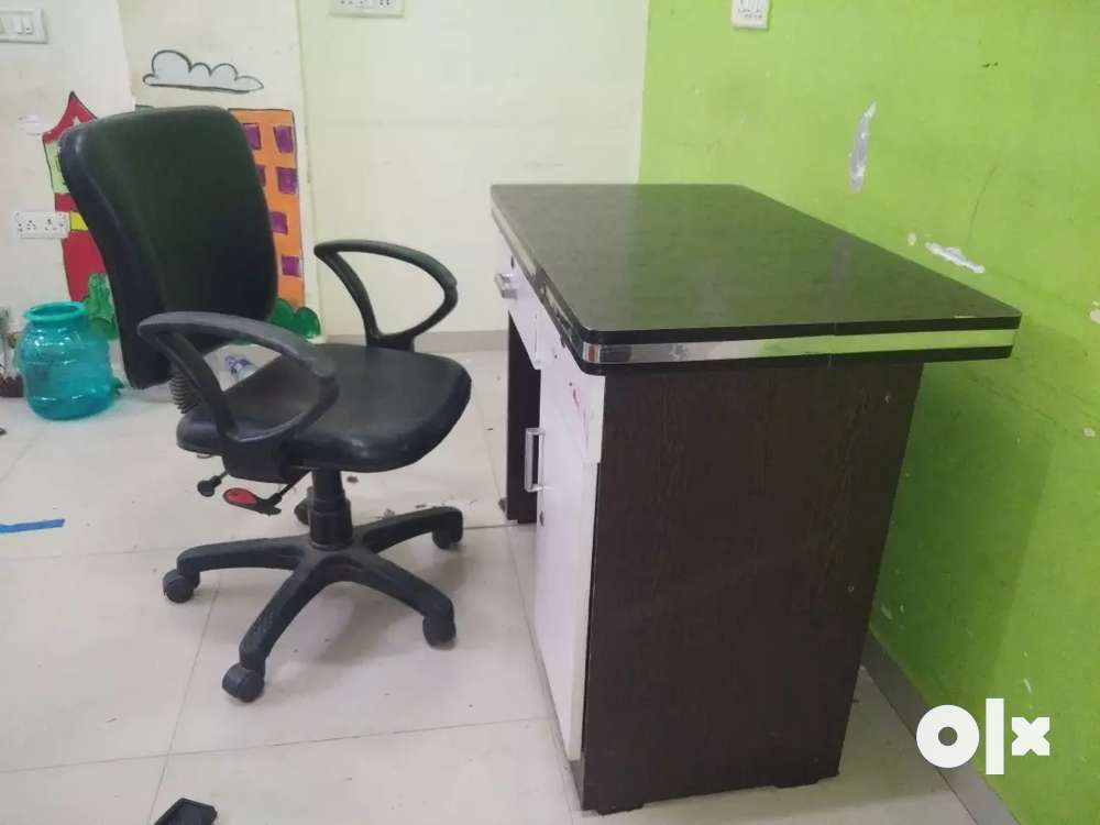 Office table chair discount olx