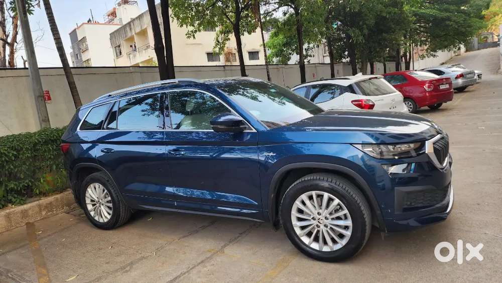 Škoda Kodiaq L&k (registered 2024) Immaculate Condition – Lava Blue