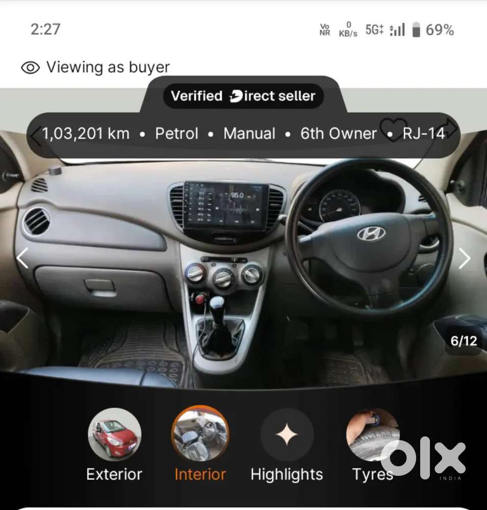 Hyundai Grand I10 2013 Variant