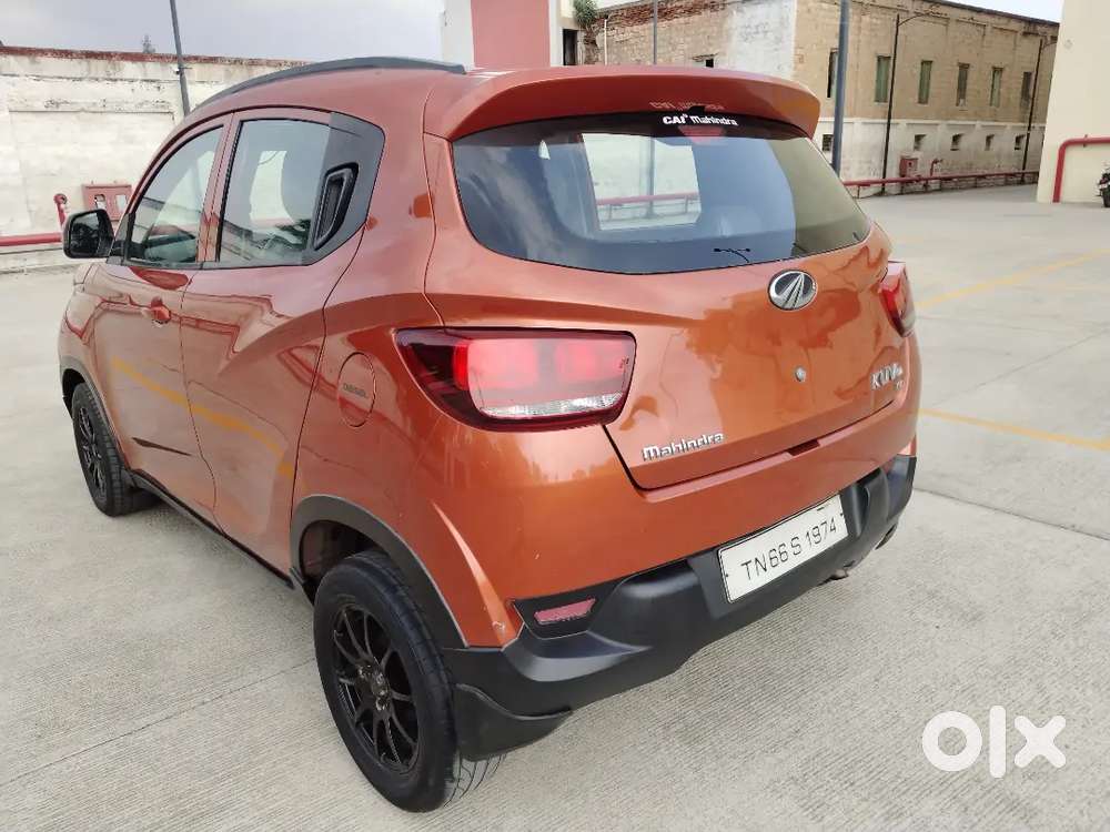 Kuv100 K4 Diesel Sport Orange Colour Coimbatore Registration 1st Owner