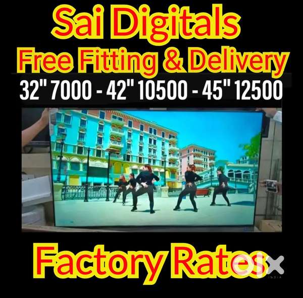 All Size LED Tv Available // 2 Year Full Replacement Guarantee