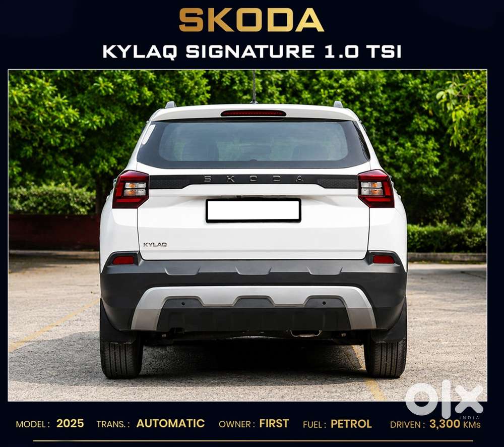 Skoda Kylaq Signature At, 2025, Petrol