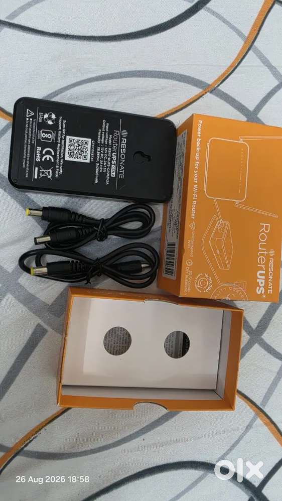 Wifi router UPS 12v2A Resonate new
