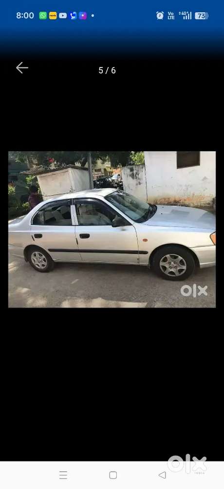 Hyundai Accent Hatchback 2005 Petrol 150000 Km Driven