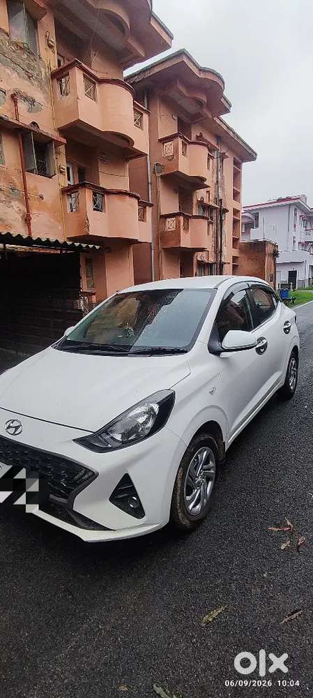 Hyundai Aura 2021 Petrol Manual For Sell,  Only 5.5 Lakh, All Tyre New