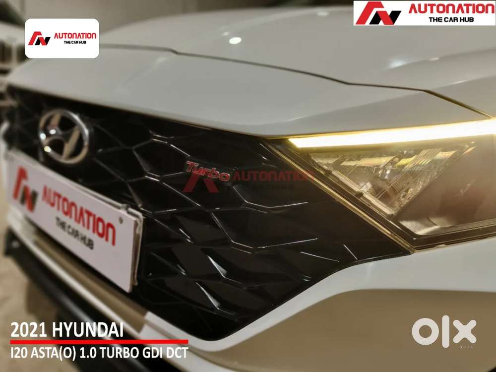 Hyundai I20 Asta (o) 1.0 Turbo Dct, 2021, Petrol