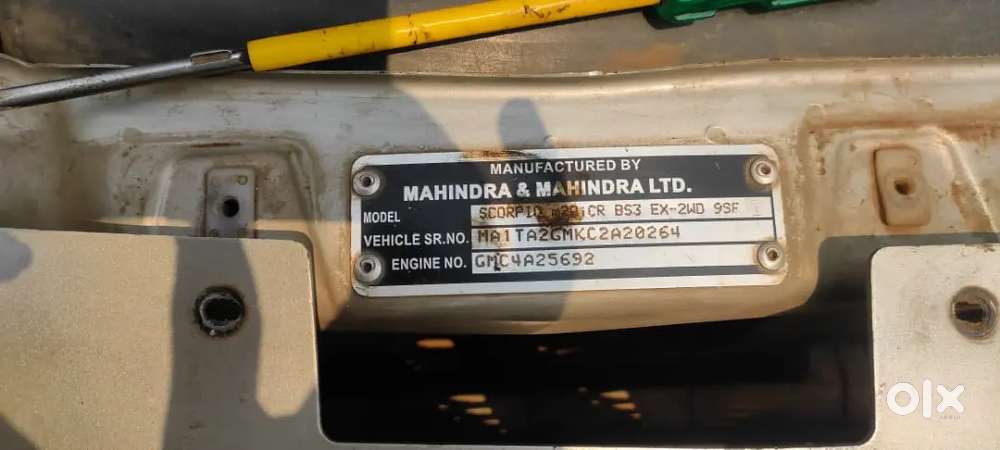 Mahindra Scorpio 2012 Diesel Variant Car