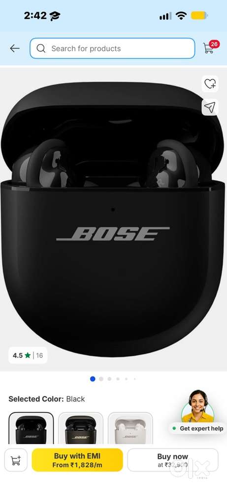 QuietComfort Ultra Bluetooth Earbuds (2nd Gen) Bluetooth