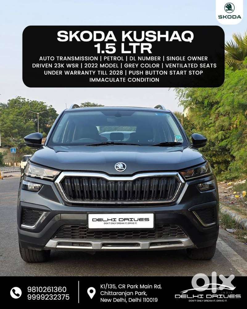 Skoda Kushaq 1.5 Tsi Style (6 Airbags) Dsg, 2022, Petrol