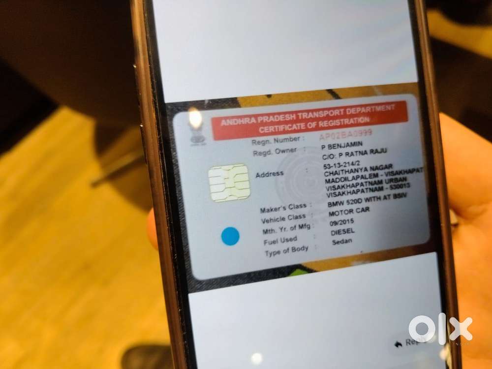 Bmw 5 Series 2.0 520d Luxury Line, 2015, Diesel