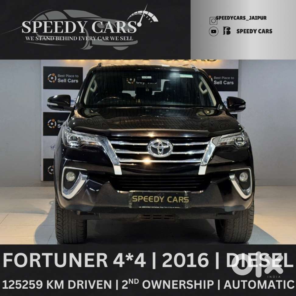 Toyota Fortuner 2.8 4wd At, 2016, Diesel
