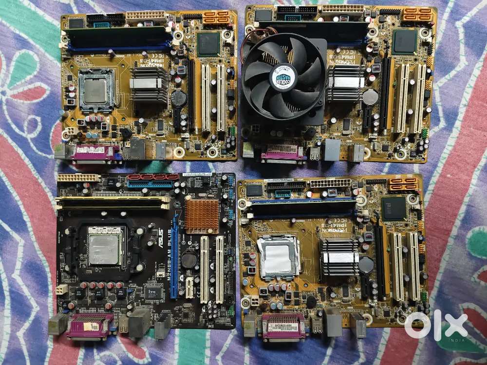 3pc Hcl DDR3 motherboard with 2gb Ram 1pc Asus Motherboard