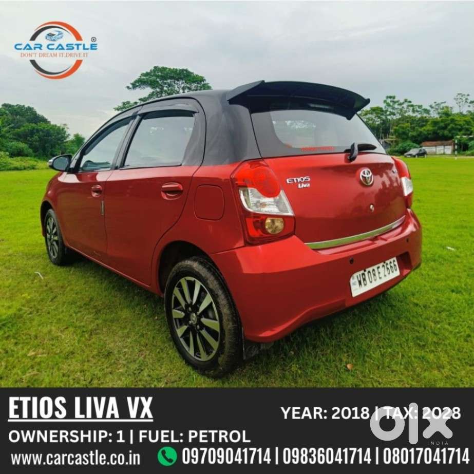 Toyota Etios Liva Vx Dual Tone, 2018, Petrol
