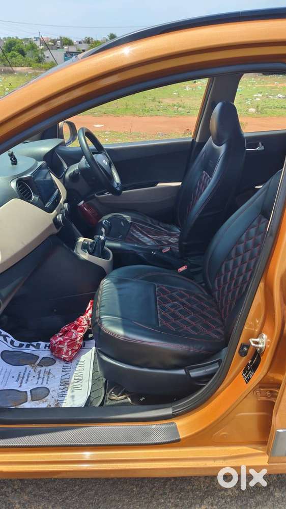 Hyundai Grand I10 Orange