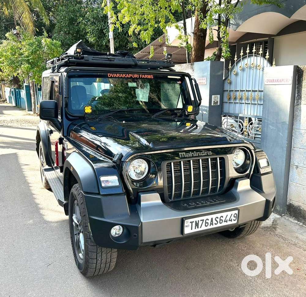 Mahindra Thar For Sale 2022 Black Color Diesel Hard Top Manual