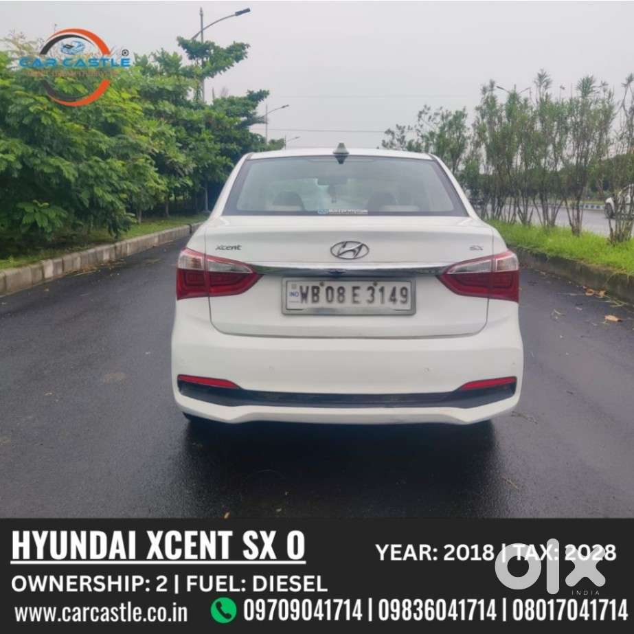 Hyundai Xcent Sx 1.2 (o), 2018, Diesel