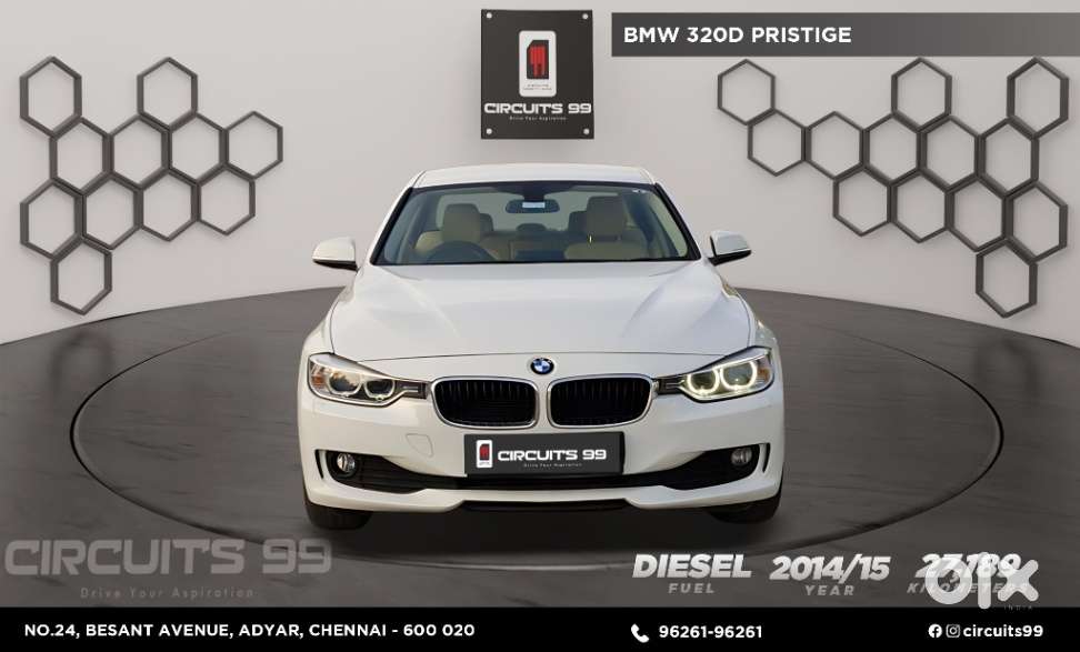 Bmw 3 Series 320d Sedan, 2014, Diesel