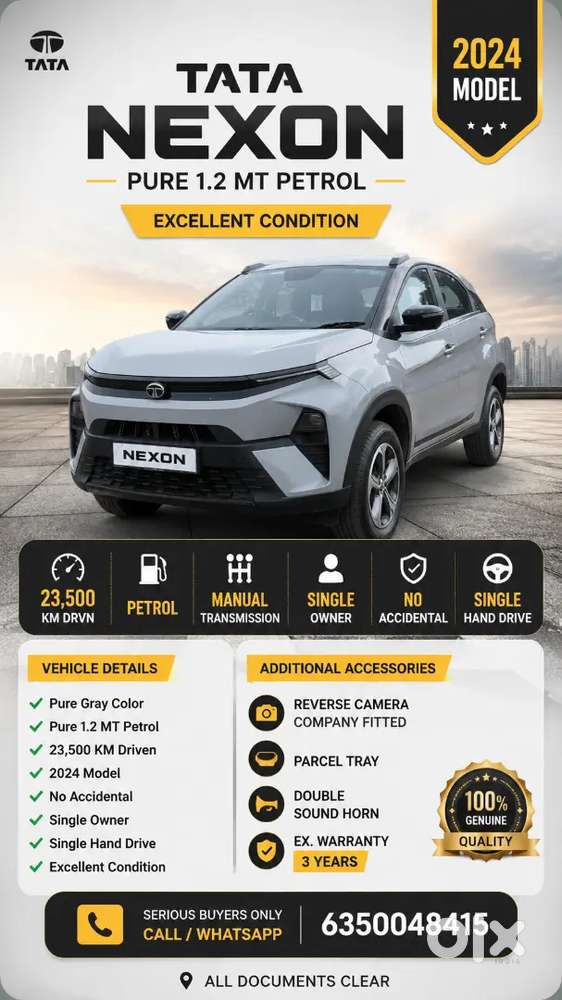 Tata Nexon 2024 Petrol Revotron