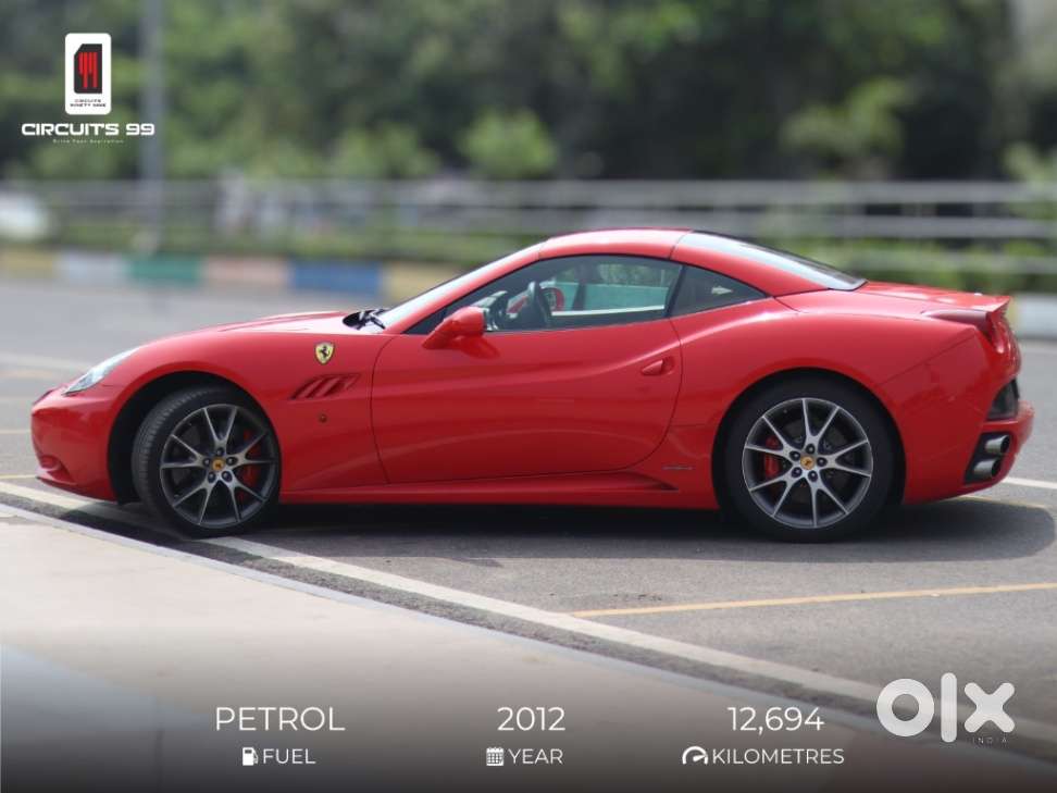 Ferrari California Convertible, 2012, Petrol