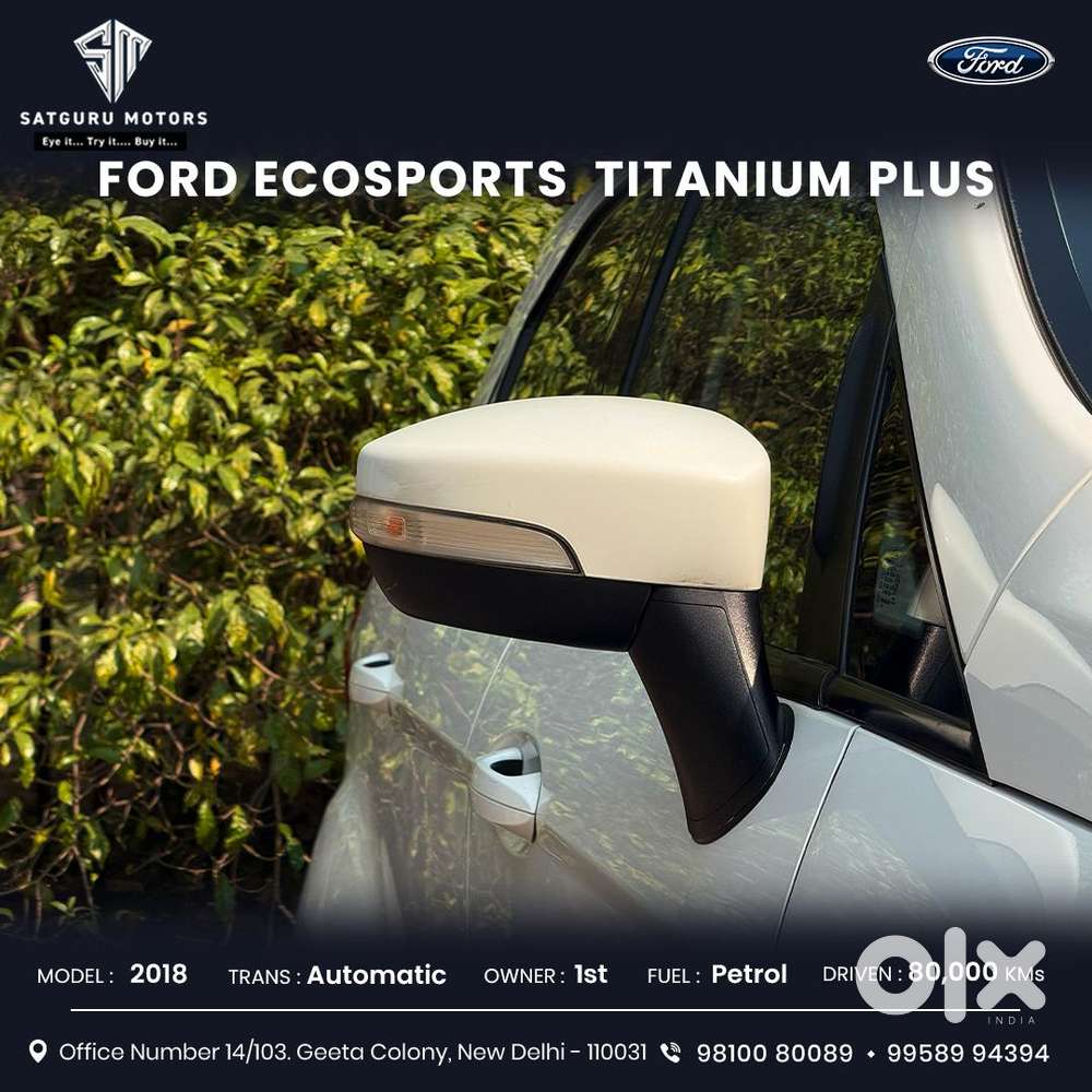 Ford Ecosport 1.5 Ti-vct Titanium (o) At, 2018, Petrol