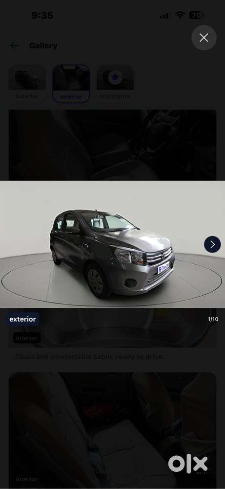 Celerio 2017 Automatic Car Zxi