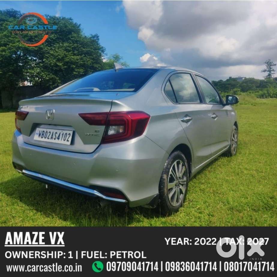 Honda Amaze Vx 1.2 Petrol Mt, 2022, Petrol