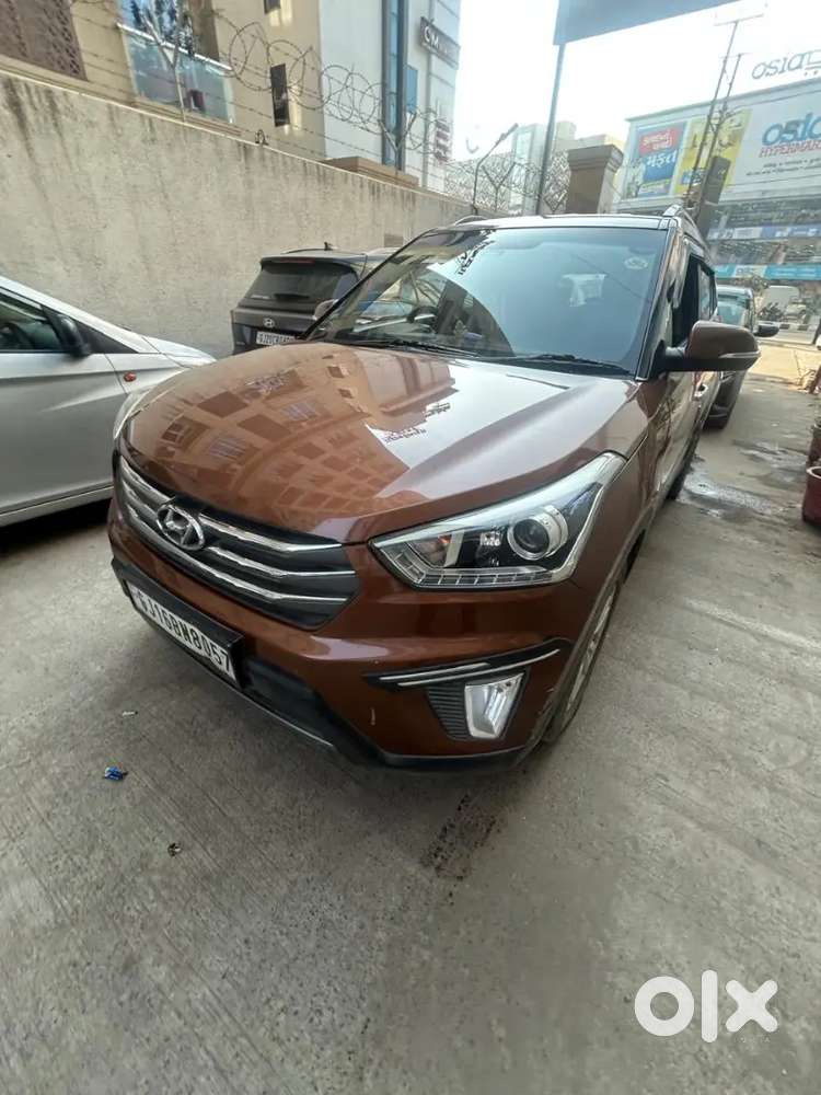 Hyundai Creta 1.6 Sx Plus 2017, Petrol, Earth Brown